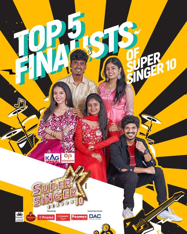 Super Singer 10 Grand Finale Live Streaming Tonight: Where to Watch? 2 Super Singer 10 Finalists